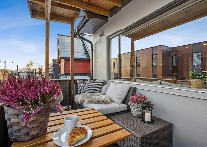 아파트 The Reindeer Lounge, Nordic Comfort In The Arctic 트롬쇠